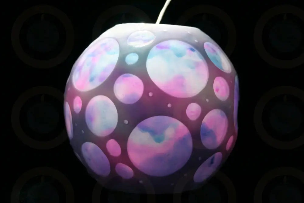 Circle Art Candle