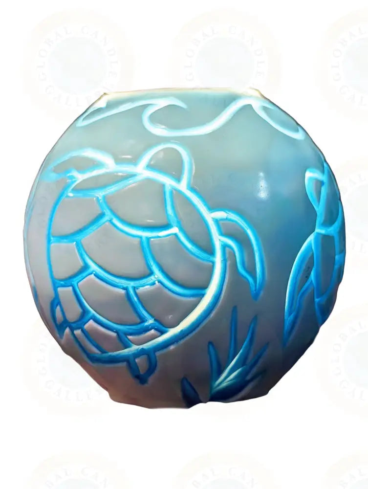 Sea Turtles White & Blue