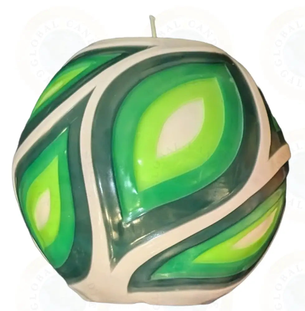 Art Deco Groovy Green