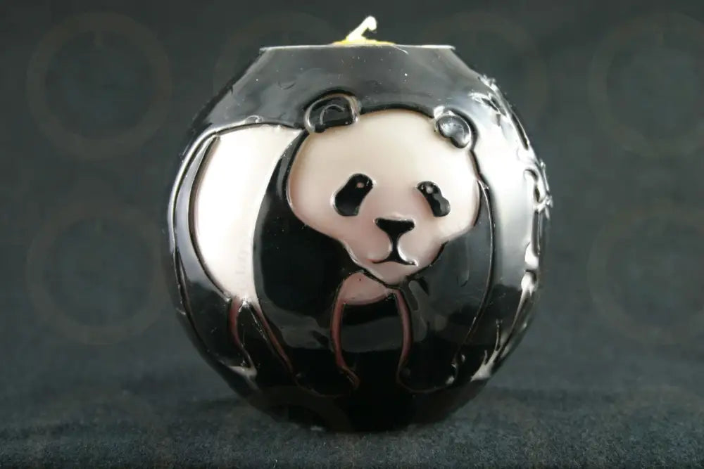 Black Panda Candle