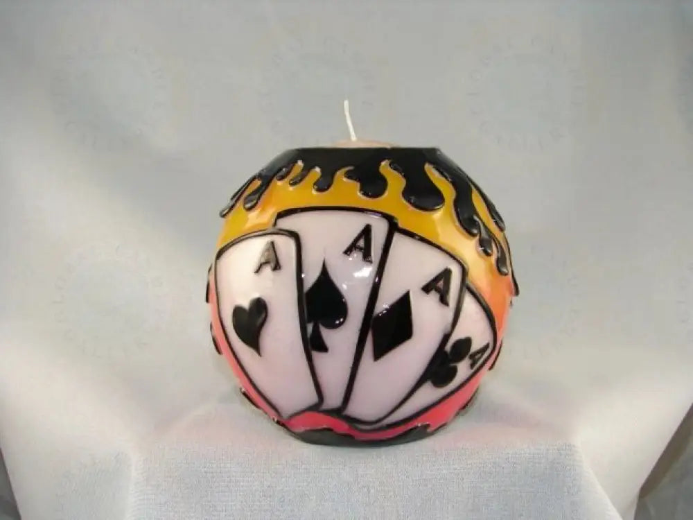 Card Player Candle