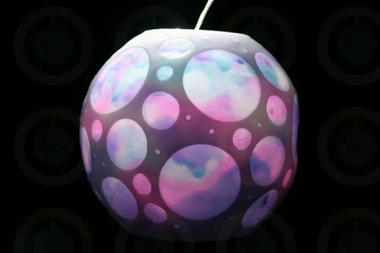 Circle Art Candle