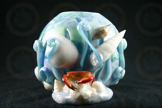 Crab Bottom of Sea Candle
