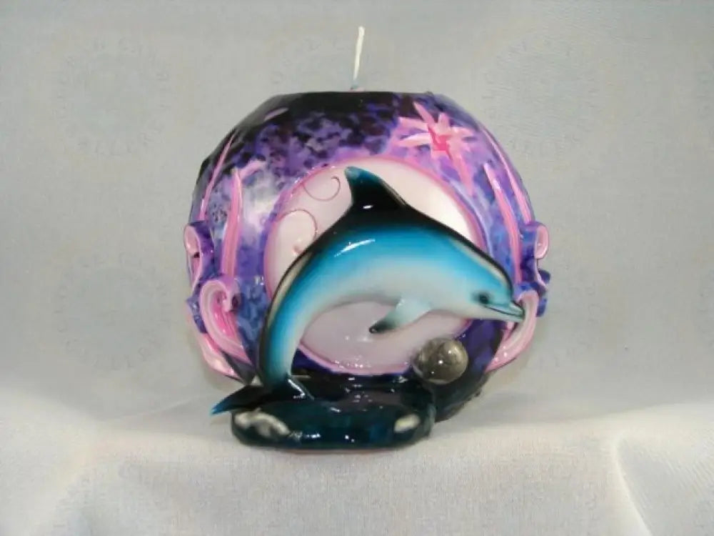 Dolphin Under the Moon