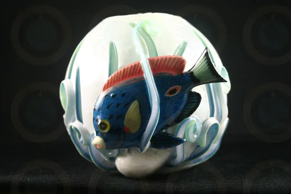 Funny Tropical Fish in Sea Candle