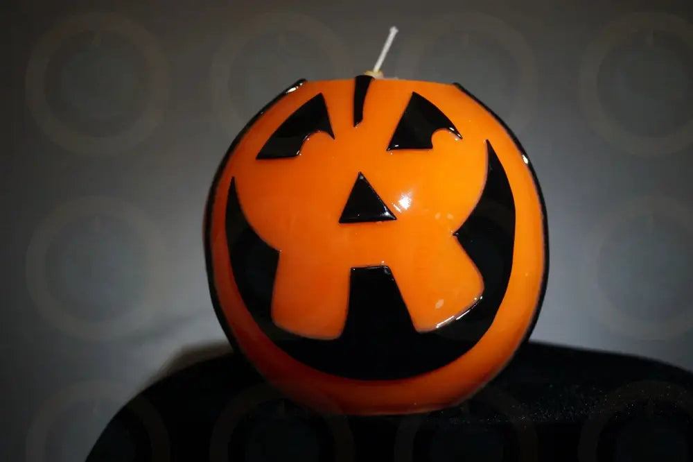 Halloween Pumpkin Candle