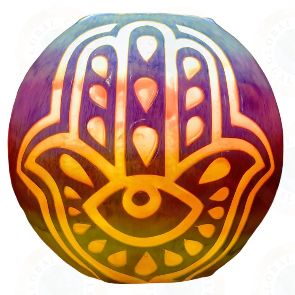 Hamsa Multicolor & Blue
