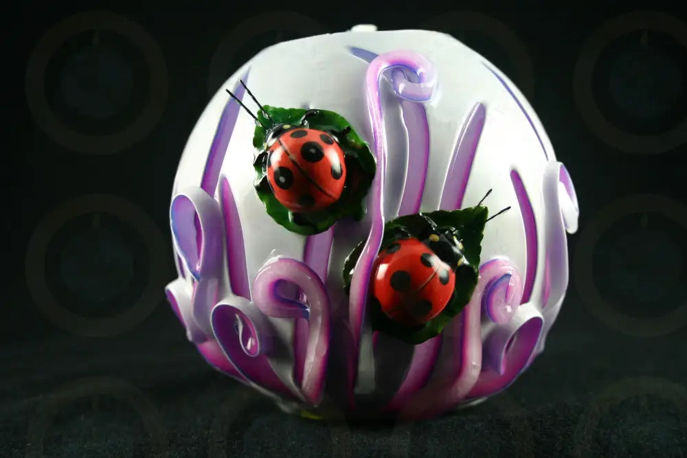 Lots of Ladybugs on Grass