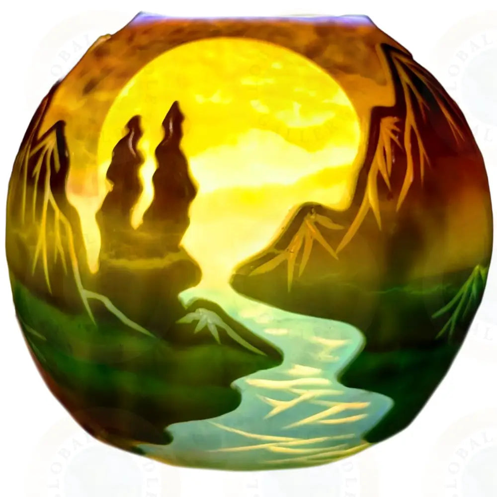 Mountain River Landscape