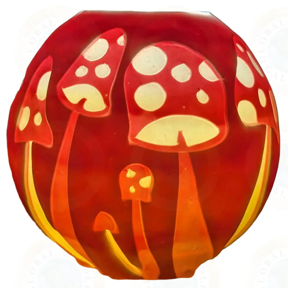 Mushrooms Red Yellow White