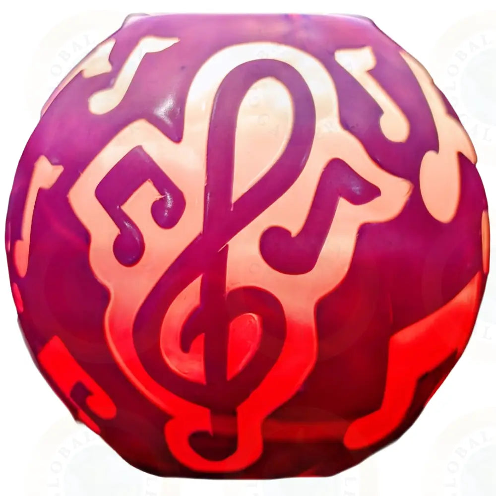 Music Notes Purple and Pink