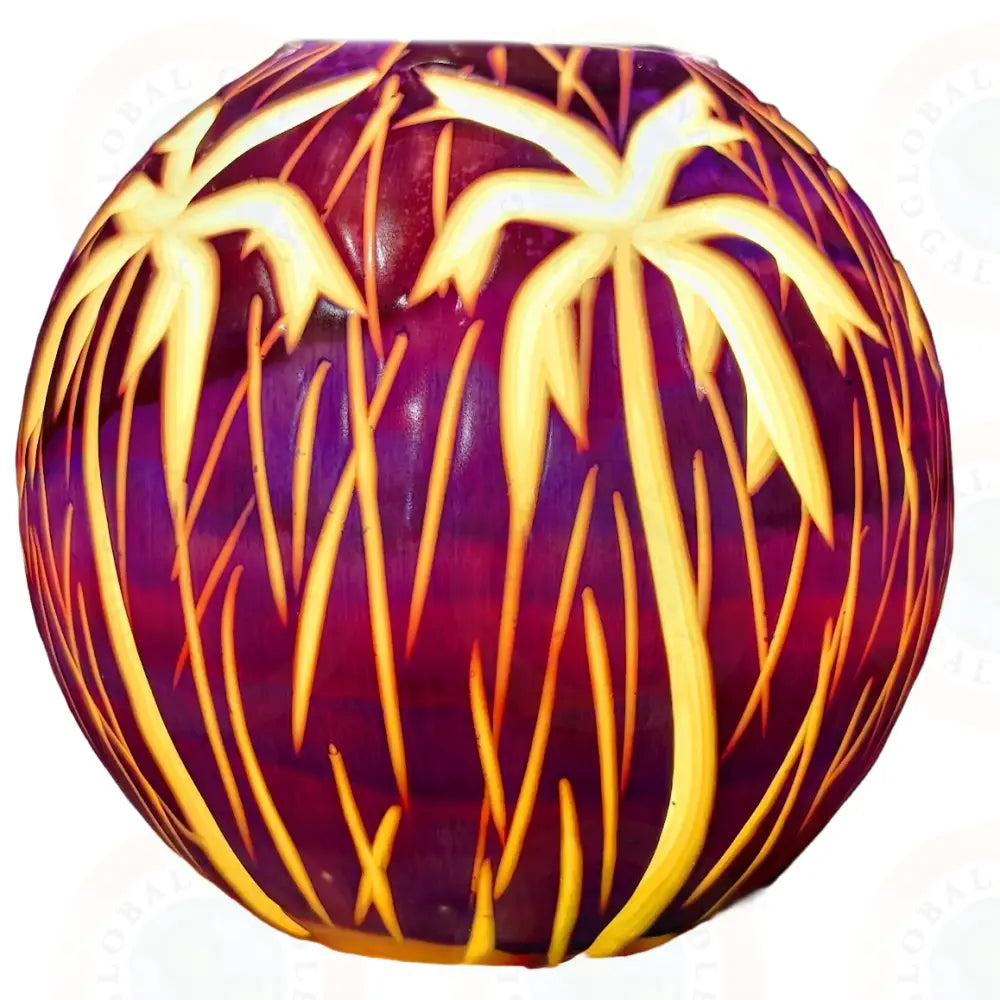 Palm Tree Coconut Purple