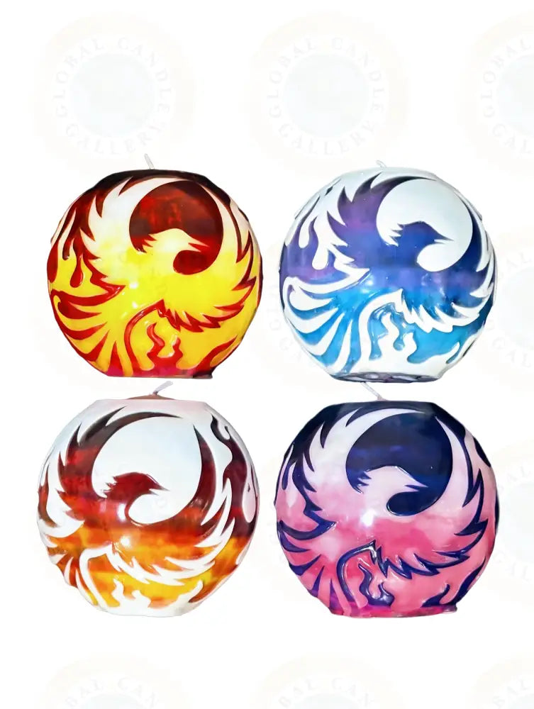 Phoenix Bird with Flames