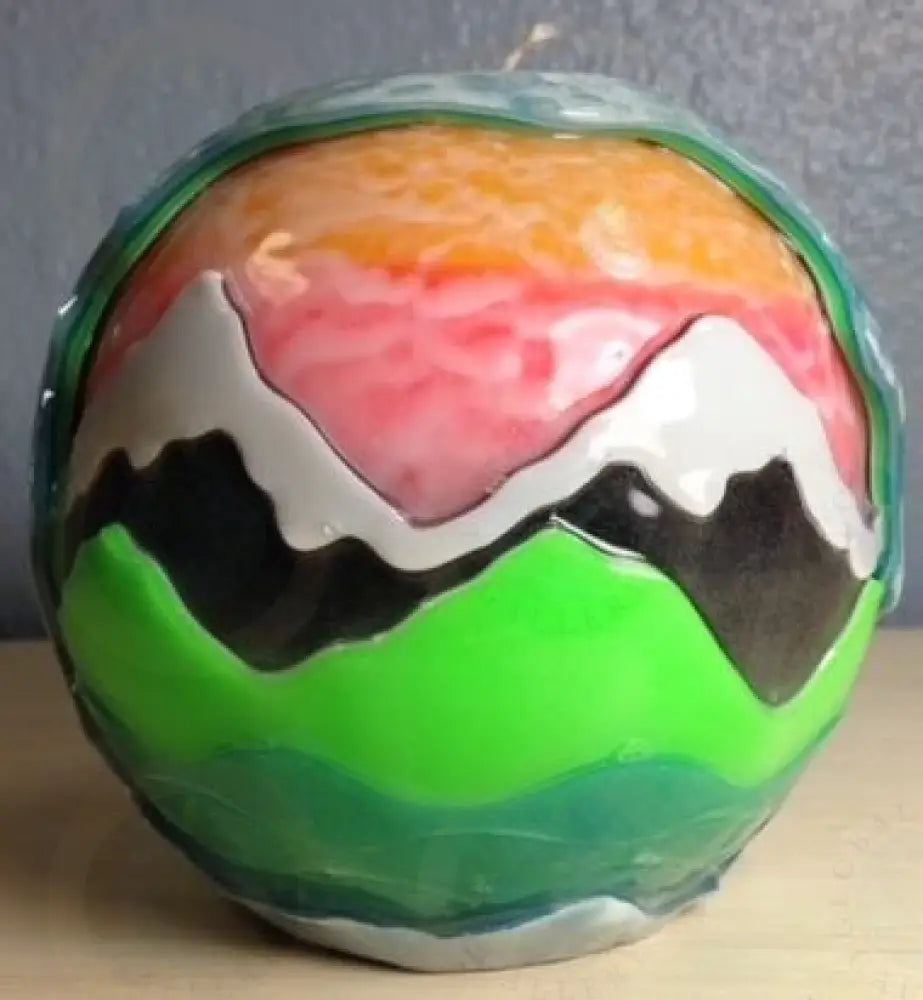 Rocky Mountain Green Candle