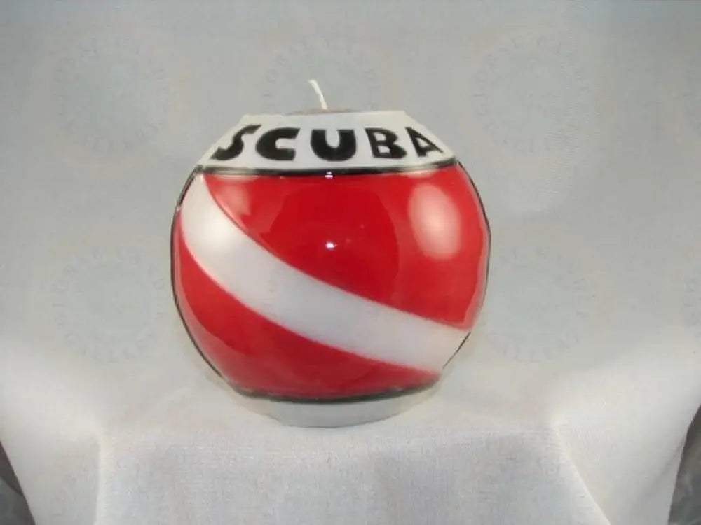 Scuba Diver Candle