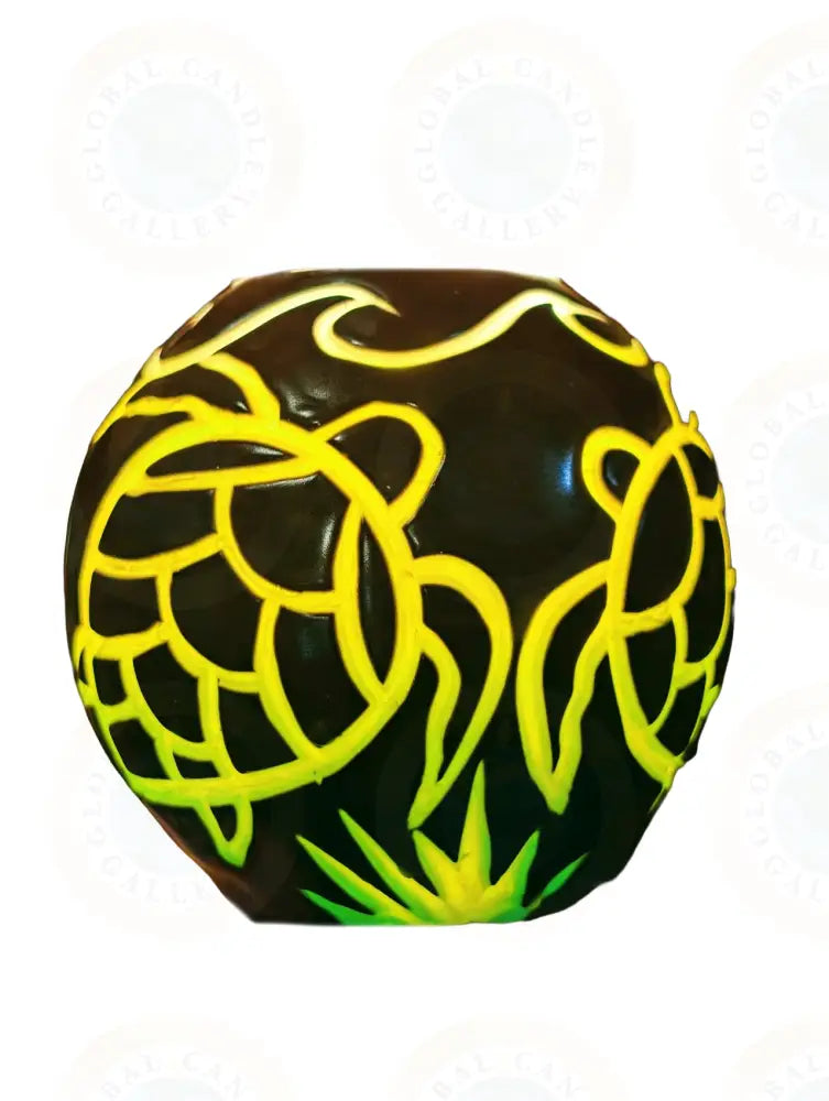 Sea Turtles Yellow-Green and Black