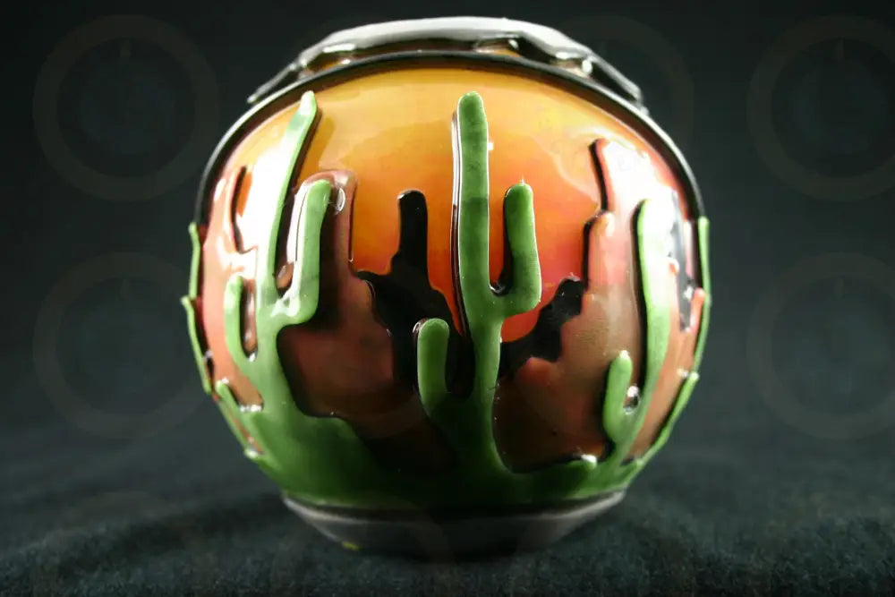 Sedona Cactus Color Candle