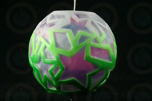 Star Art Candle