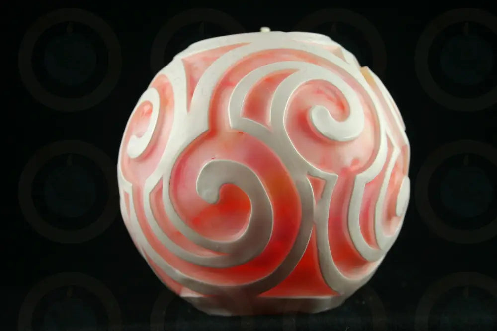 Swirl Wash Art Candle