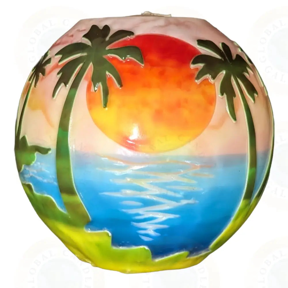 Tropical Landscape Sunset Sunset