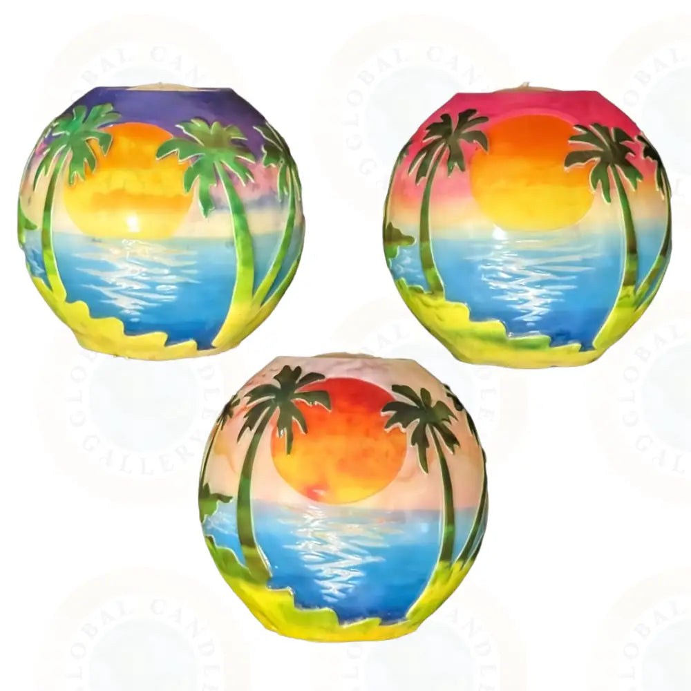 Tropical Landscape Sunset