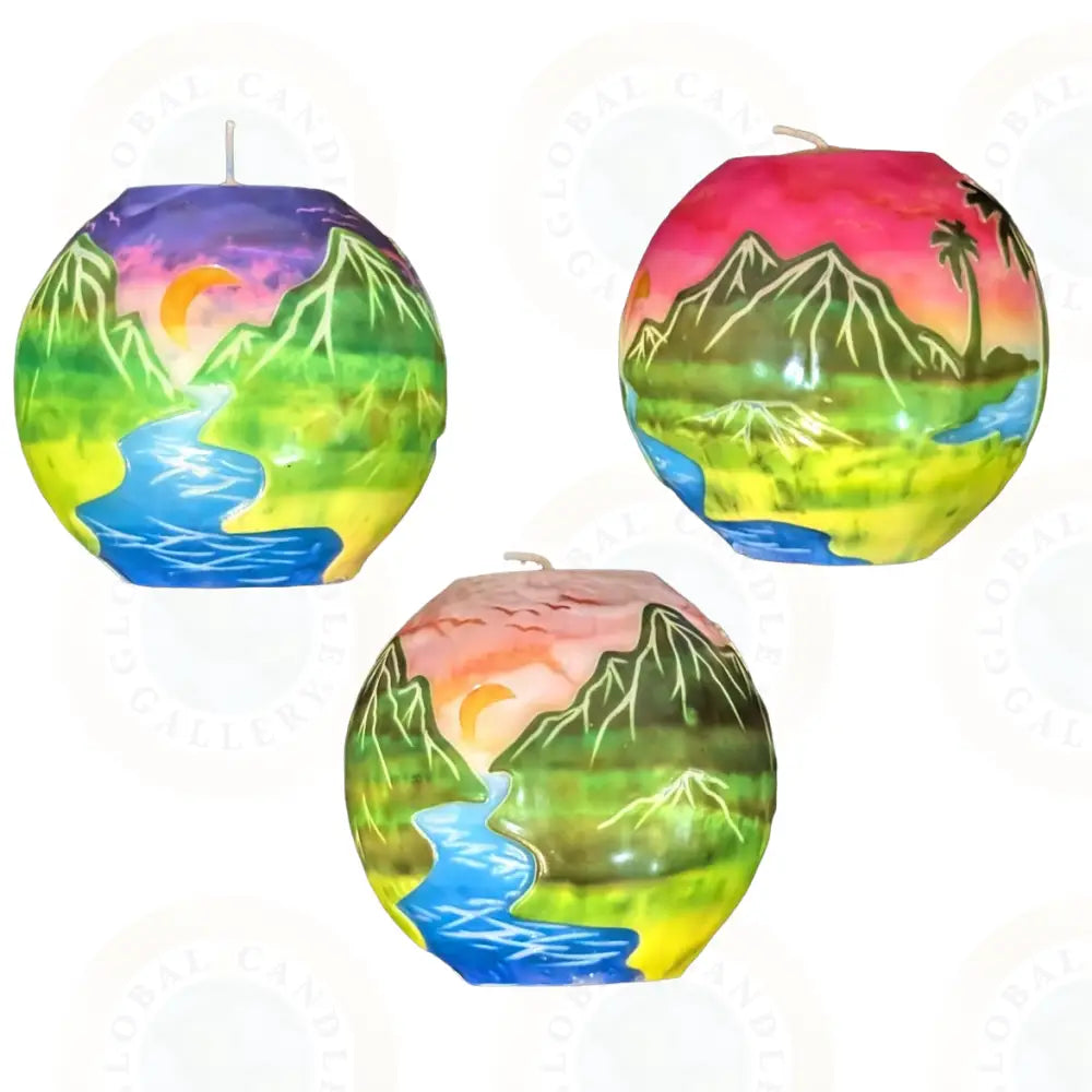 Tropical Landscape Sunset