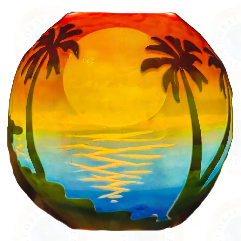 Tropical Landscape Sunset