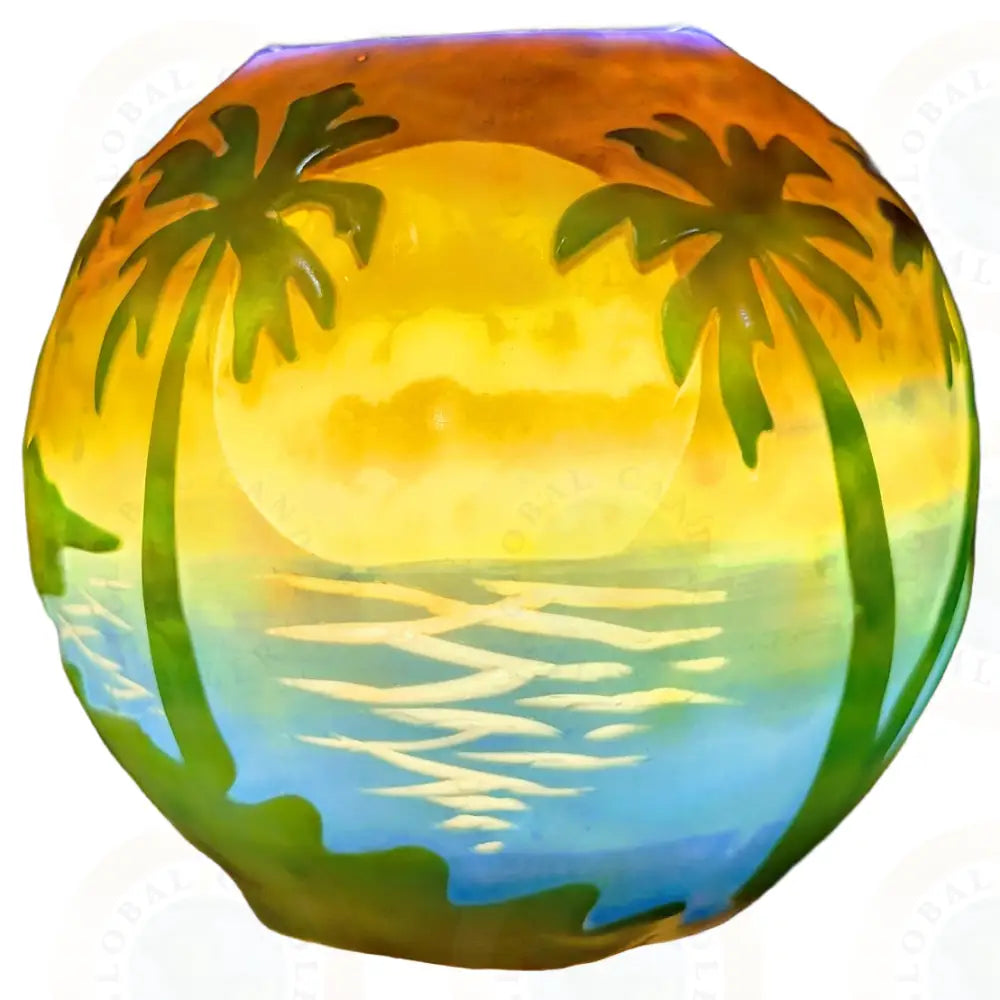 Tropical Landscape Sunset