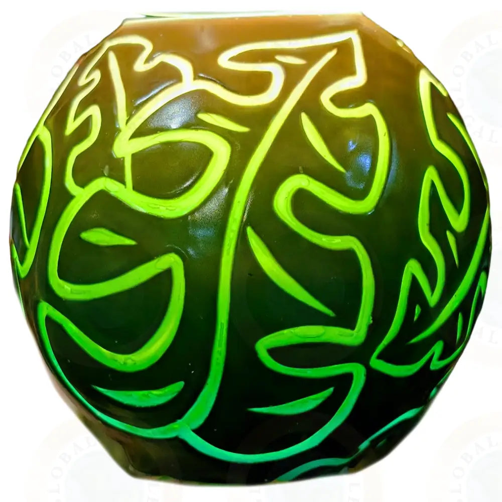 Tropical Leaves (Monstera) Black